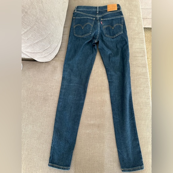 Levi’s Milehigh medium wash super skinny Jean 26W 30L - Picture 5 of 7